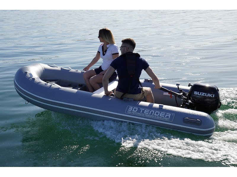 3D TENDER ULTIMATE 340 PVC GREY