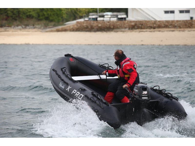 3D TENDER XPRO RIB 390 PVC BLACK