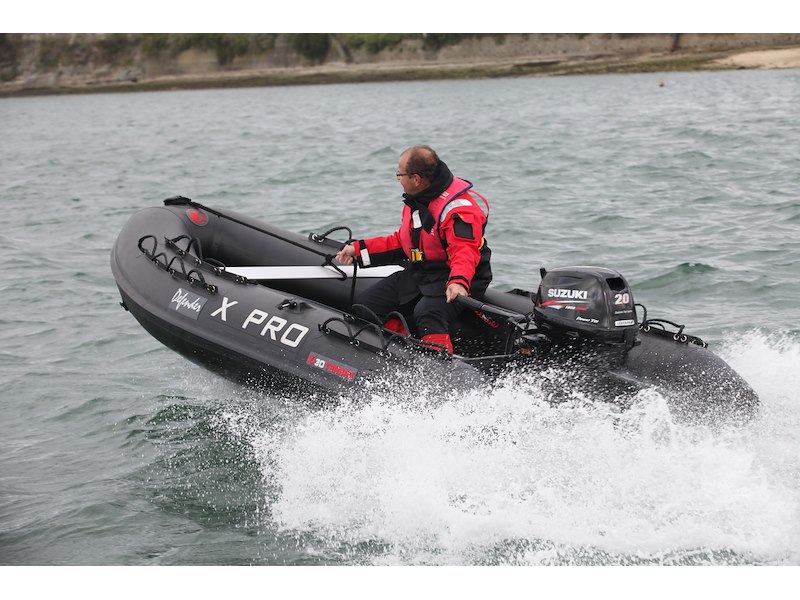 3D TENDER XPRO RIB 415 PVC GREY