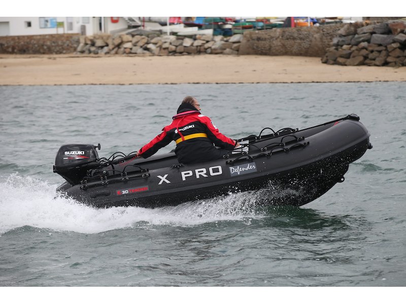 3D TENDER XPRO RIB 415 PVC BLACK