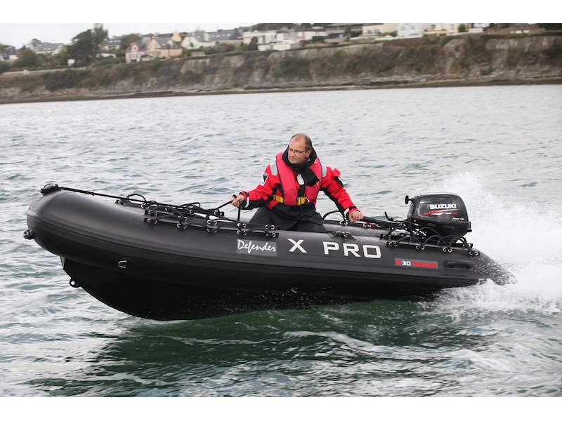 3D TENDER XPRO RIB 415 PVC BLACK