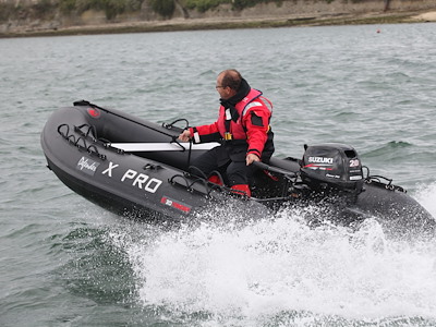 3D TENDER XPRO RIB 415 PVC BLACK