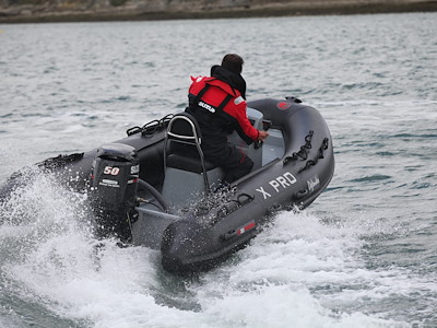 3D TENDER XPRO RIB 420 PVC GREY