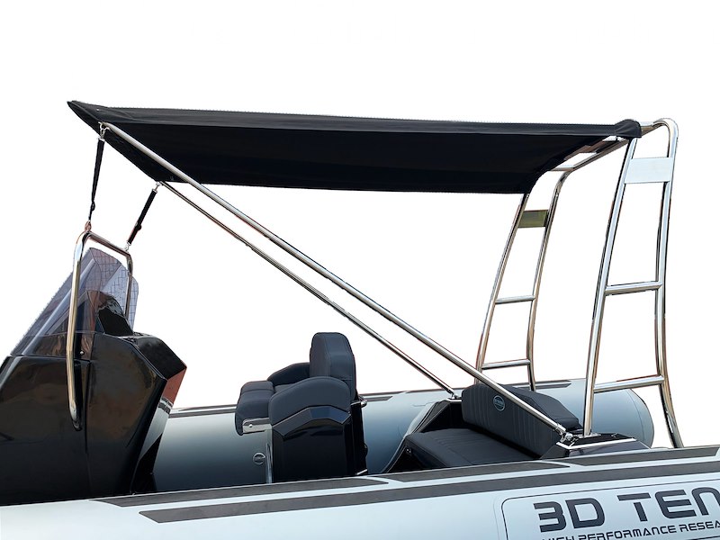 3D TENDER DREAM 6 HYPALON GREY GELCOAT BLACK