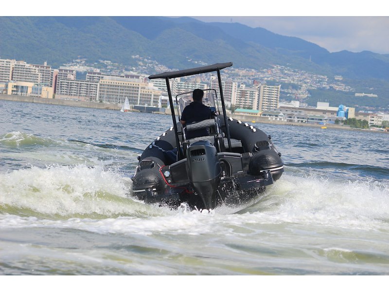 3D TENDER DREAM 655 WHITE HYPALON GELCOAT BLACK