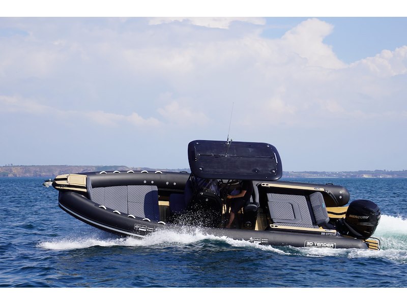 3D TENDER DREAM 850 HYPALON BLACK CARBON FULL OPTION