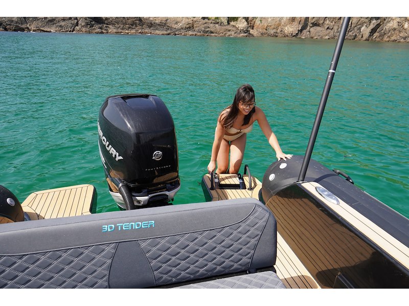 3D TENDER DREAM 850 HYPALON BLACK CARBON FULL OPTION