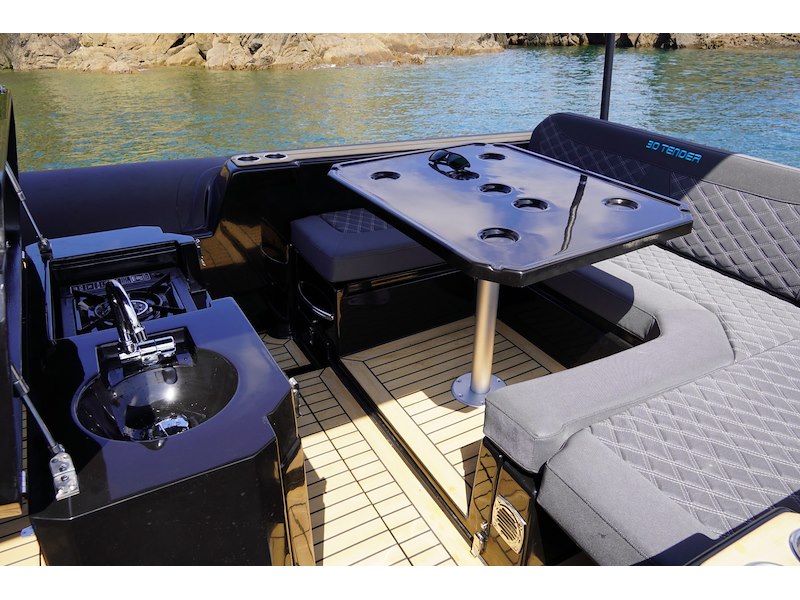 3D TENDER DREAM 850 HYPALON BLACK CARBON FULL OPTION