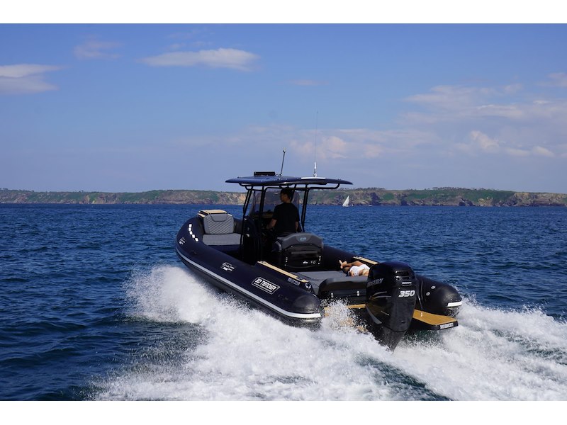 3D TENDER DREAM 850 HYPALON BLACK CARBON FULL OPTION