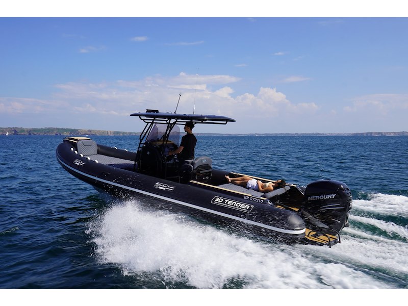3D TENDER DREAM 850 HYPALON BLACK CARBON FULL OPTION