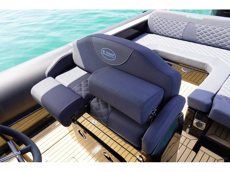 3D TENDER DREAM 850 HYPALON BLACK CARBON FULL OPTION