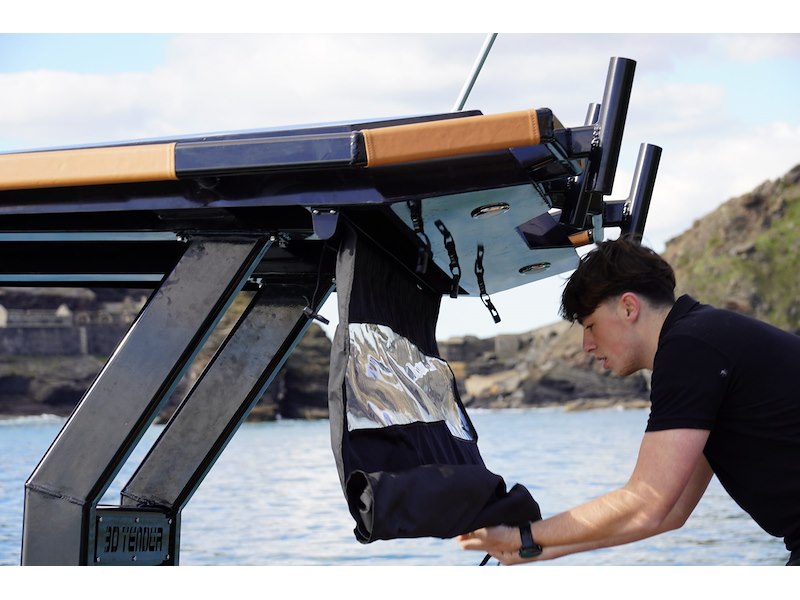 3D TENDER ODYSSEY 635 PVC BLACK