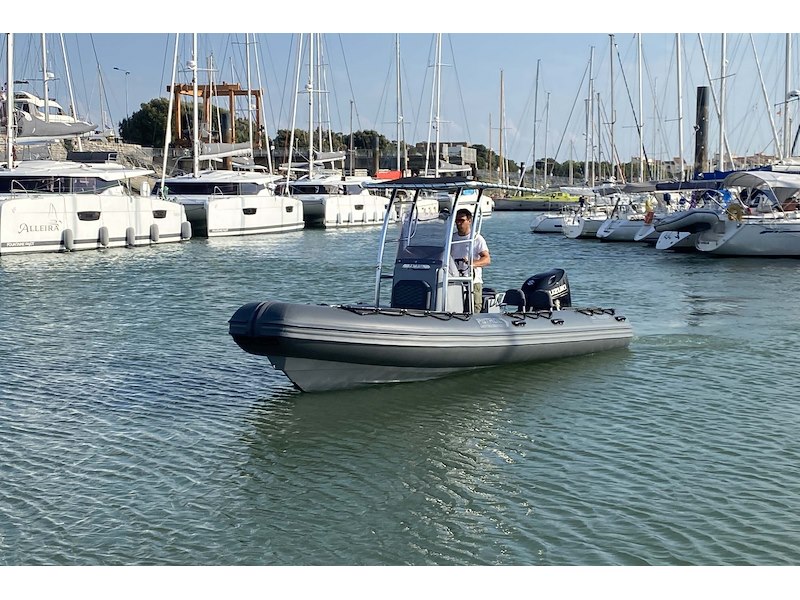 3D TENDER PATROL 650 PVC BLACK/GREY