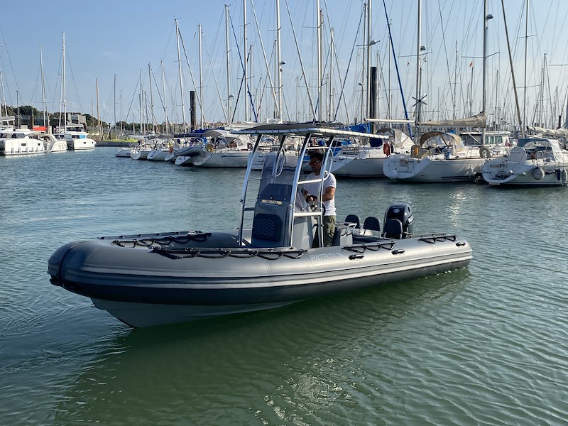 3D TENDER PATROL 650 PVC BLACK/GREY