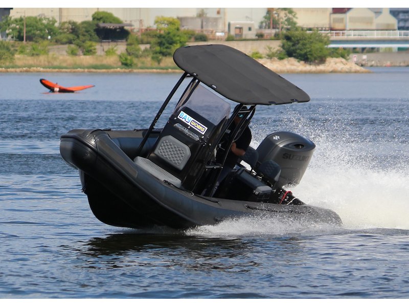 3D TENDER PATROL 670 PVC BLACK/GREY