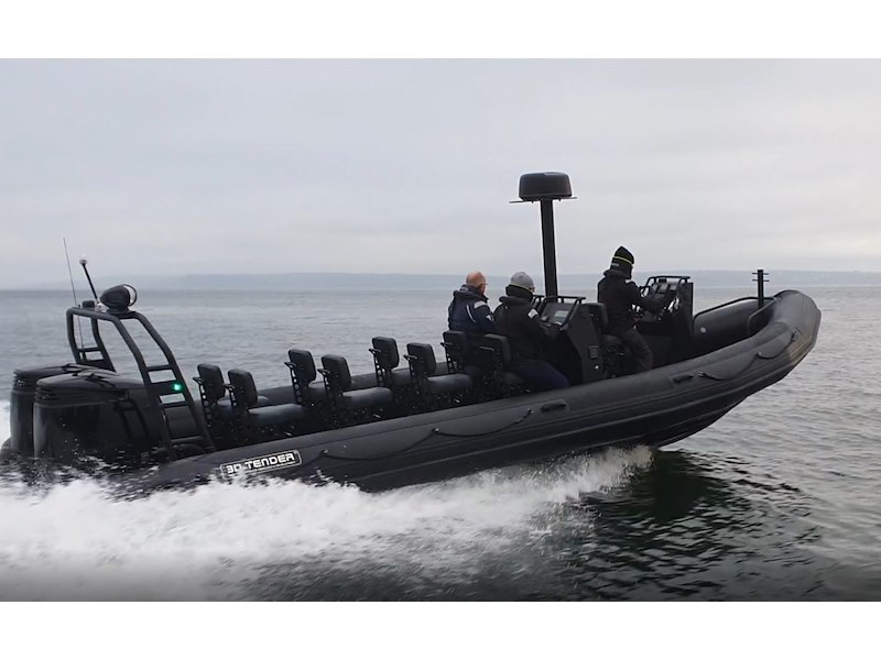 3D TENDER PATROL 860 HYPALON REINFORCED