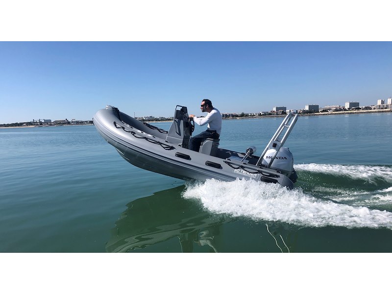 3D TENDER XPRO 445 HYPALON GREY