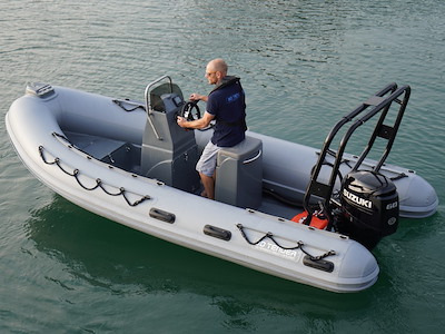 3D TENDER XPRO 490 HYPALON GREY