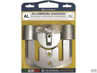 KIT ANODI BRAVO II-III IN ALLUMINIO