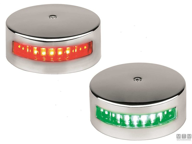 Fanali Orizzontali Acciao Inox UFO 2NM (CE) 