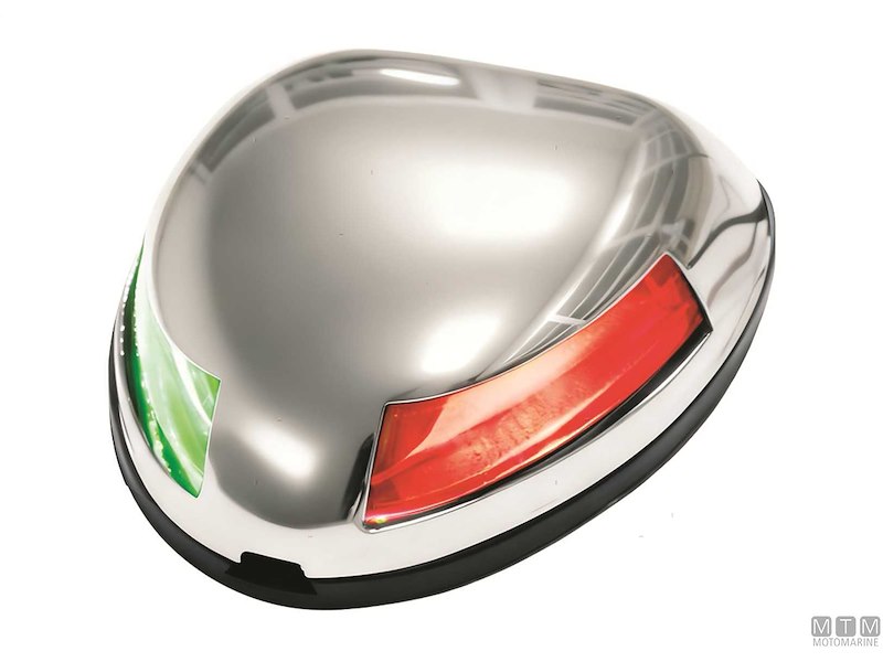 Fanali di Navigazione Orizzontali Compatti Inox 1NM (CE-USCG) 