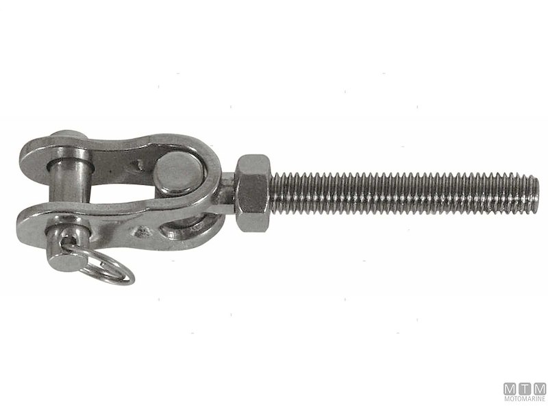 Forcella Snodata T-Toggle INOX AISI 316 MTM