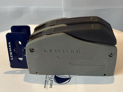 Stopper Lewmar doppio DC1 Rope Cluth per cime 8/10 Grigio