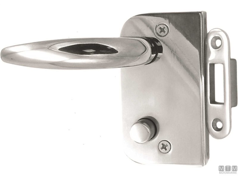 Serratura Inox Privacy Door 16 mm con Chiavi