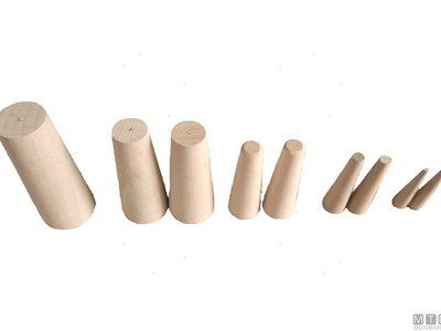 KIT TURAFALLE PICCOLO 9PZ CONI LEGNO    