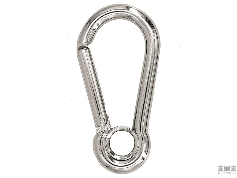 Moschettone Classic Easy Catch con Occhio Inox 316