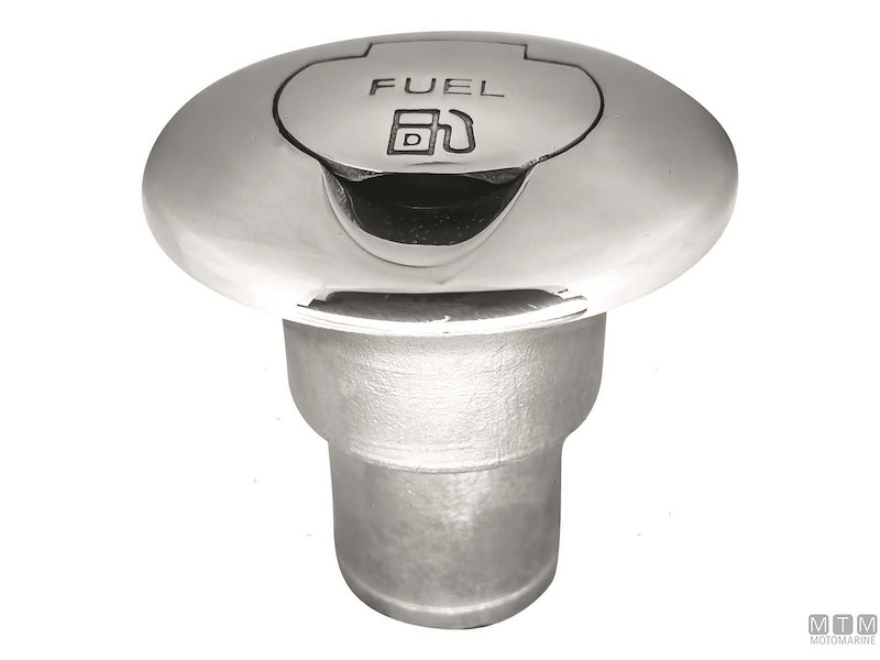 TAPPO COPERTA FUEL CON CHIAVE D38MM IN ACCIAIO INOX