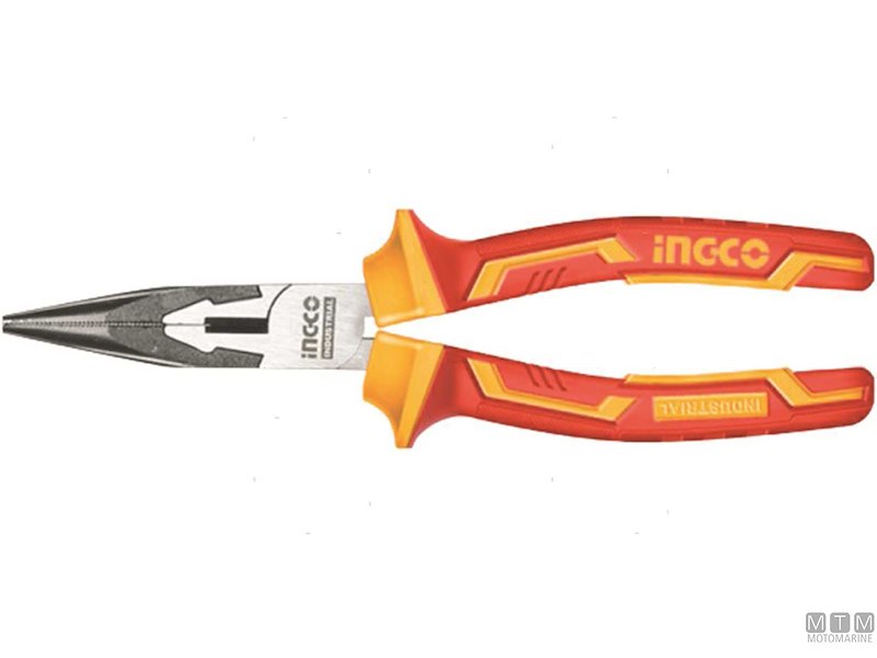 PINZA BECCO LUNGO ISOLATA L160MM        