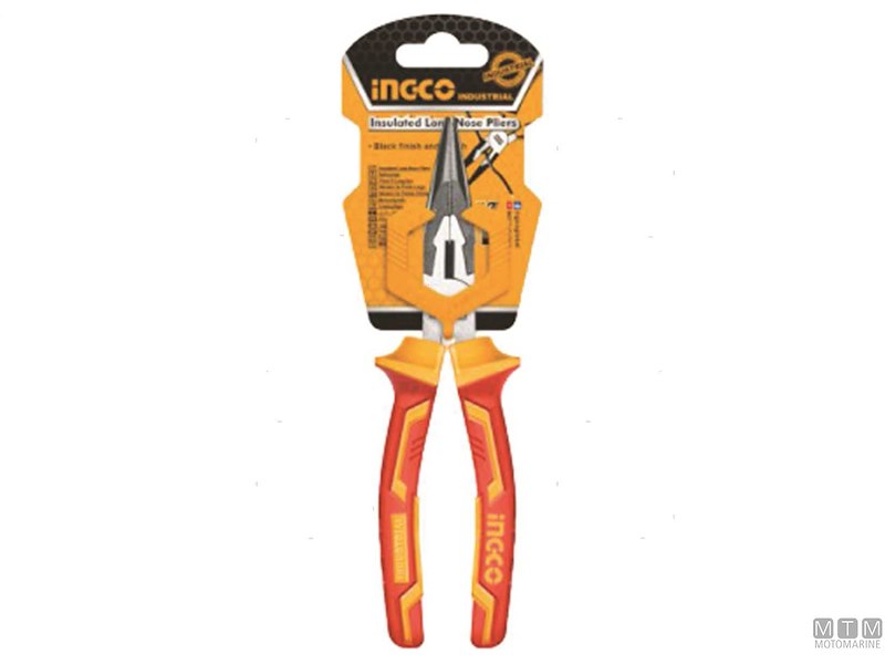 PINZA BECCO LUNGO ISOLATA L160MM        