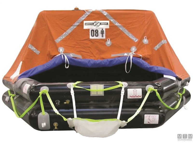 Zattera di Salvataggio SOLAS Zodiac X-Trem Eurovinil