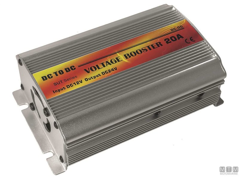 CONVERTITORE DI TENSIONE NEW ENERGY 12-24V 20A