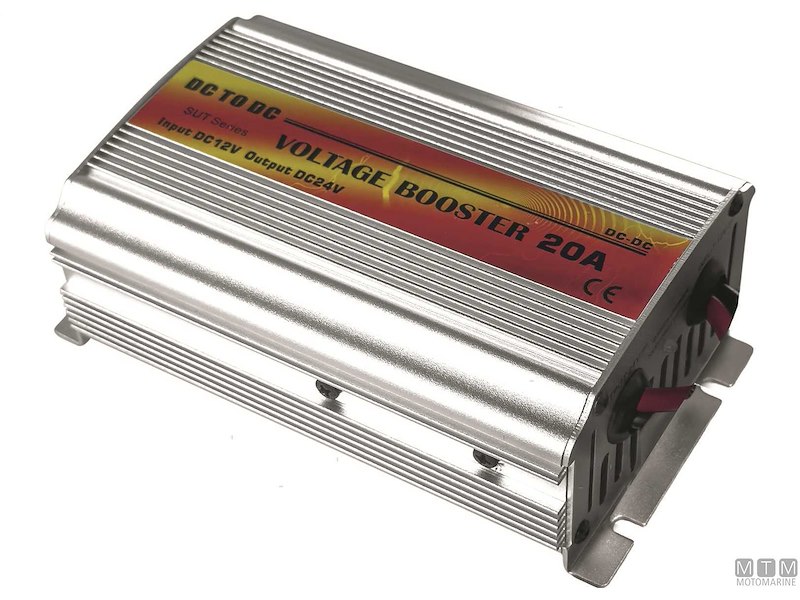 CONVERTITORE DI TENSIONE NEW ENERGY 12-24V 20A
