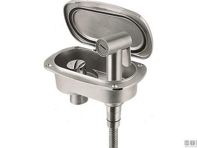 KIT MIXER DOCCETTA INOX TUBO 2.5M