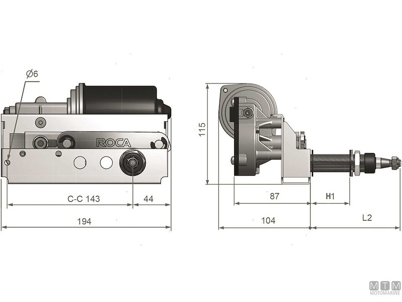 Tergicristalli Roca W25