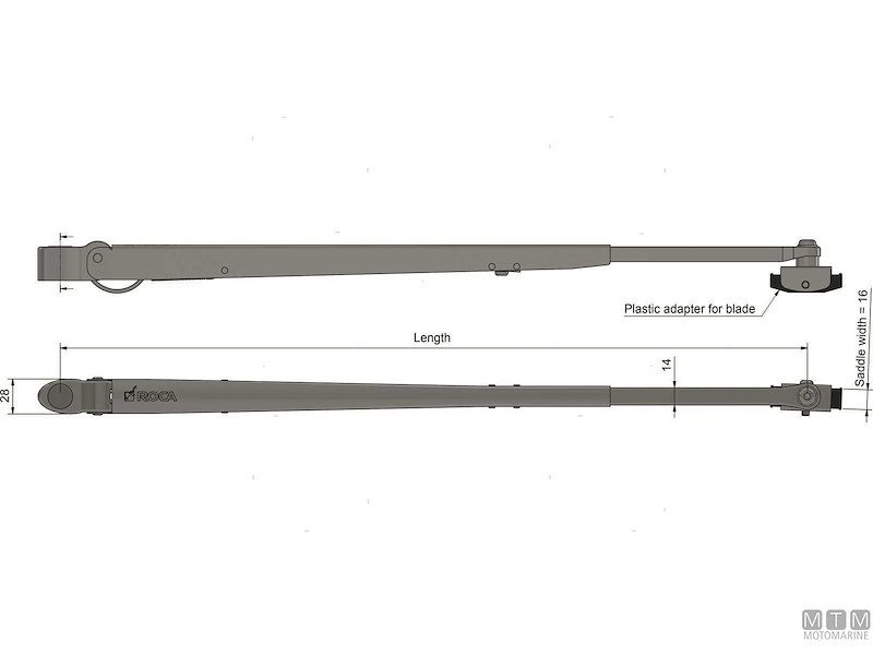 Tergicristalli Roca W25