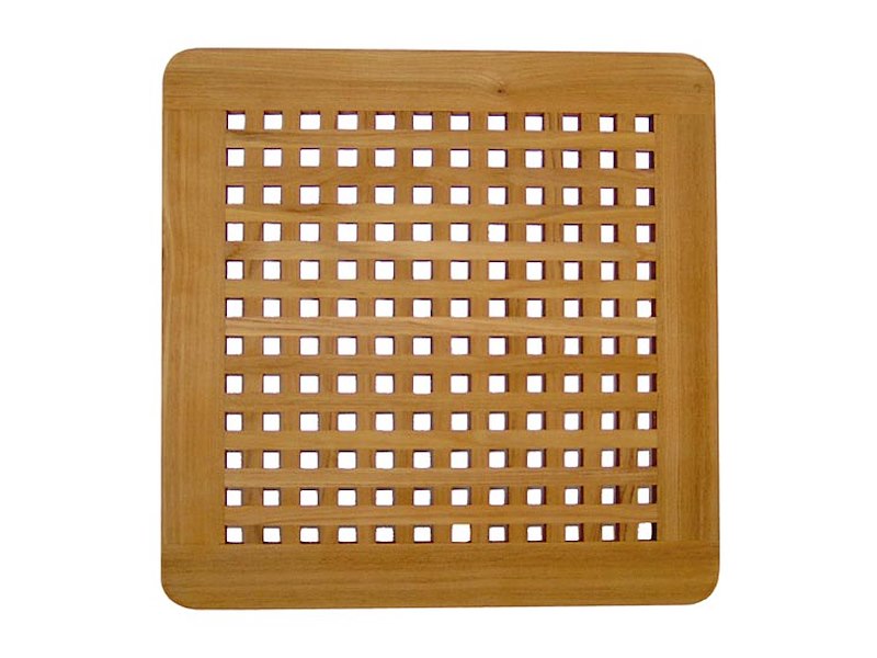 Art. 206 Carabottino di legno quadrangolare spessore 22 mm Teak Legno Teak