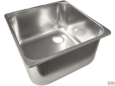 Lavelli Quadrati Inox Spazzolato