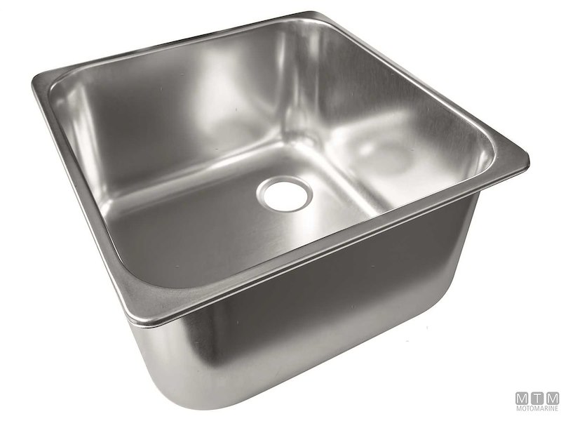 Lavelli Quadrati Inox Spazzolato