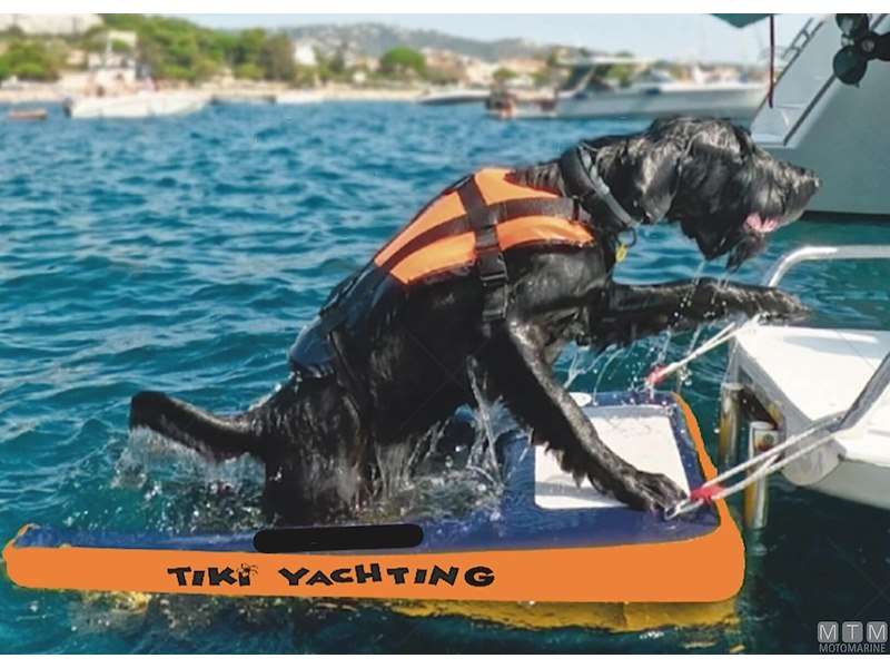 SCALETTA GONFIABILE PER CANI TIKI YACHTING 122X82CM