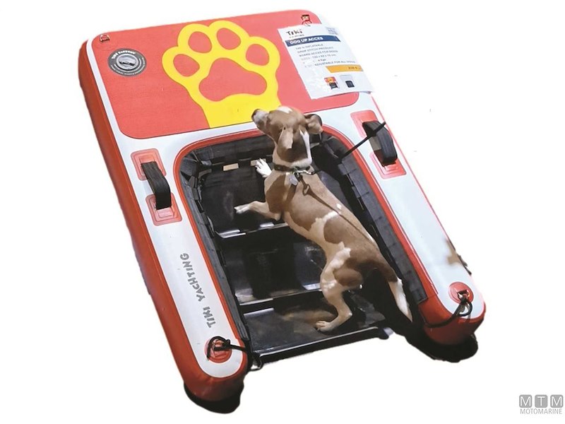 SCALETTA GONFIABILE PER CANI TIKI YACHTING 122X82CM