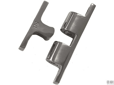 ARRESTO A SPINTA 50MM ACCIAIO INOX 316