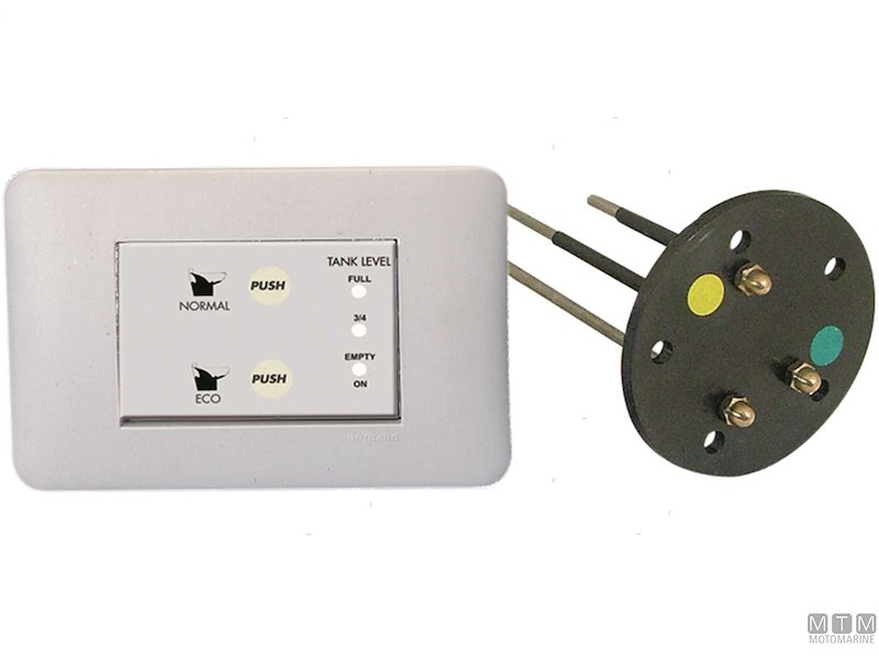 Pannello Comando con Livello per WC