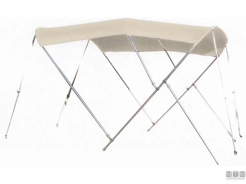 Capottine Tendalini 3 Archi BimInox White