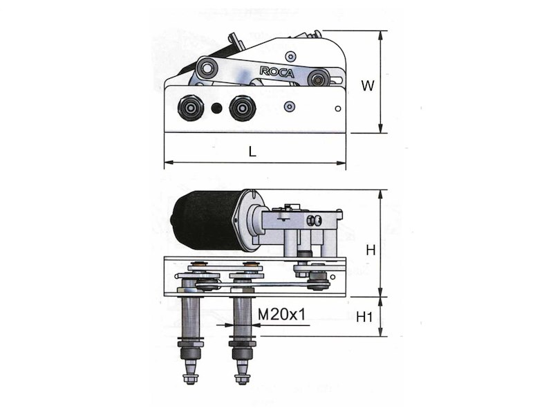 Tergicristalli Roca W38