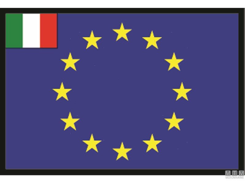 Bandiera Italia UE