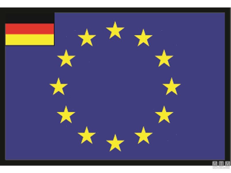 BANDIERA GERMANIA UE 20X30CM 